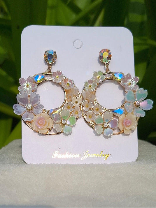 Floral Turkish Handmade Earring – product image | Garimas