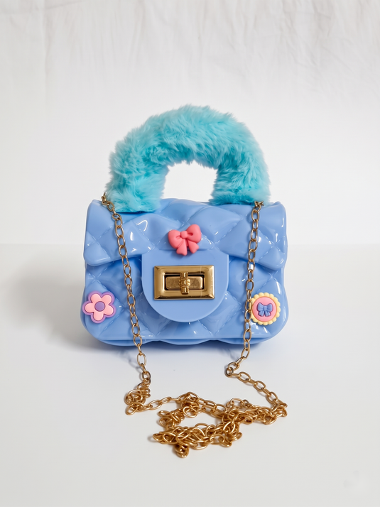 GARIMAS Blue kids silicone handbag clean main product image