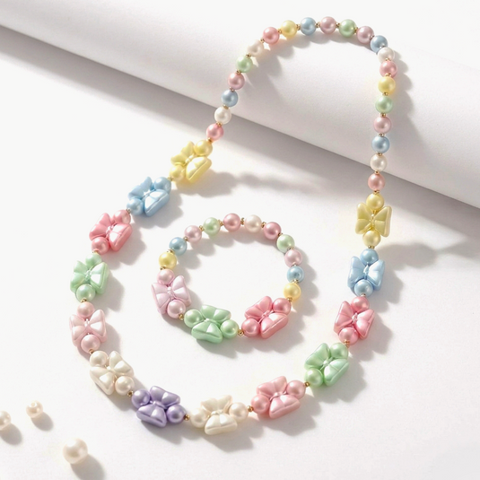 Necklace and Bracelet Set for Girls