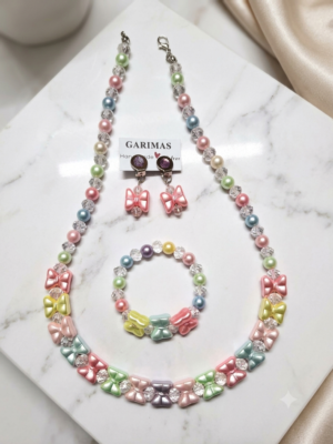 Cute jewellery with Necklaces bracelet and earring set for kids