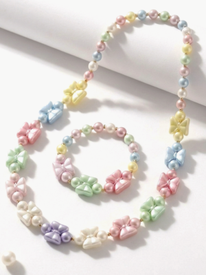 Necklace and Bracelet Set for Girls |  Garimas