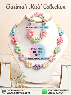 Necklace and Bracelet Set for Girls |  Garimas