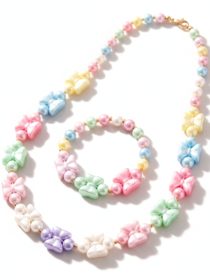 Necklace and Bracelet Set for Girls |  Garimas